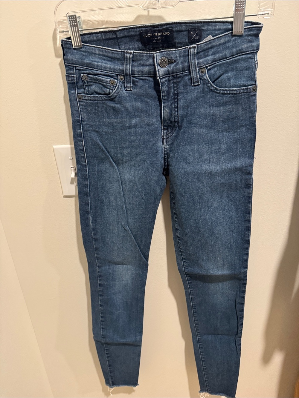 Lucky Brand Women's Dark Wash Skinny Jeans